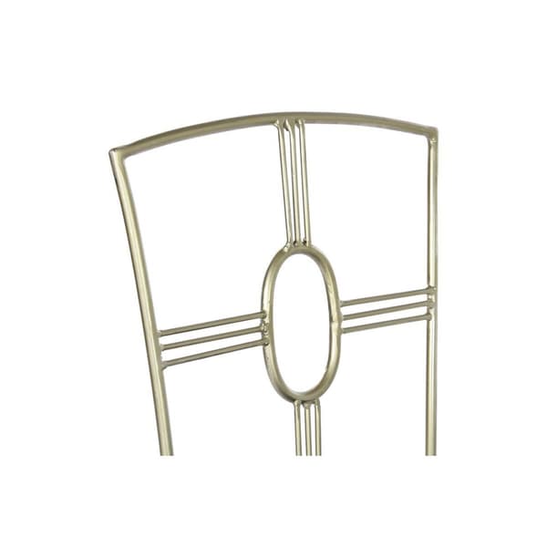 Middagsstol DKD Home Decor Blå Gyllen 45 x 42 x 88,5 cm