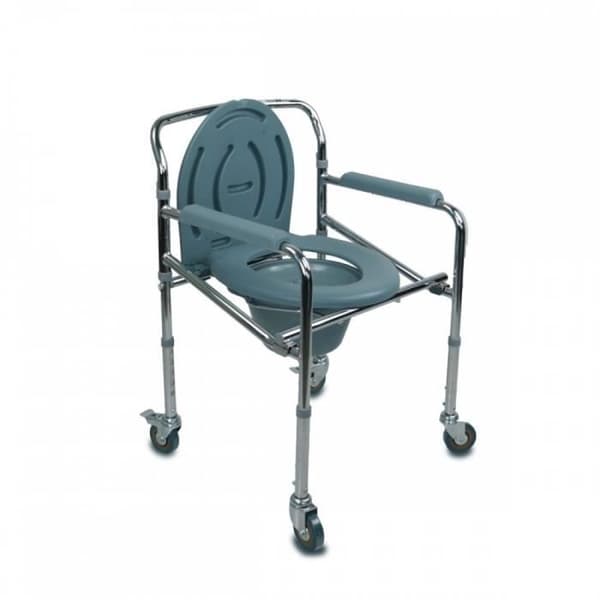 Sittpall med hjul, Mobiclinic Muelle Europamärke, potta, Fällbar Justerbar