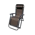 Miniatyrbillede 1 af 3: Polstrede Campingstol Marbueno Brun 90 x 108 x 66 cm