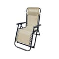 Miniatyrbilde 1 av 3: Polstrede Campingstolen Marbueno Beige 90 x 108 x 66 cm