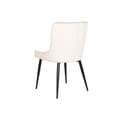 Miniatyrbilde 2 av 4: Middagsstol DKD Home Decor Beige Metall Polyester (56 x 51 x 84 cm)