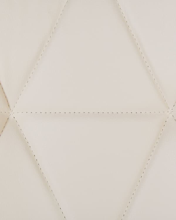 Skrivbordsstol Kontor Beige Konstläder Snurrbar Justerbar Höjd Modern