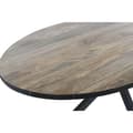 Miniatyrbilde 3 av 6: Middagsbord DKD Home Decor Svart Naturell Metall Treverk av mangotre 200 x 100 x 76 cm