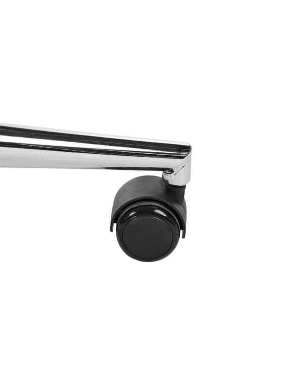 Kontorsstol Brun Konstläder Justerbar Höjd Elegant Design Hemmakontor