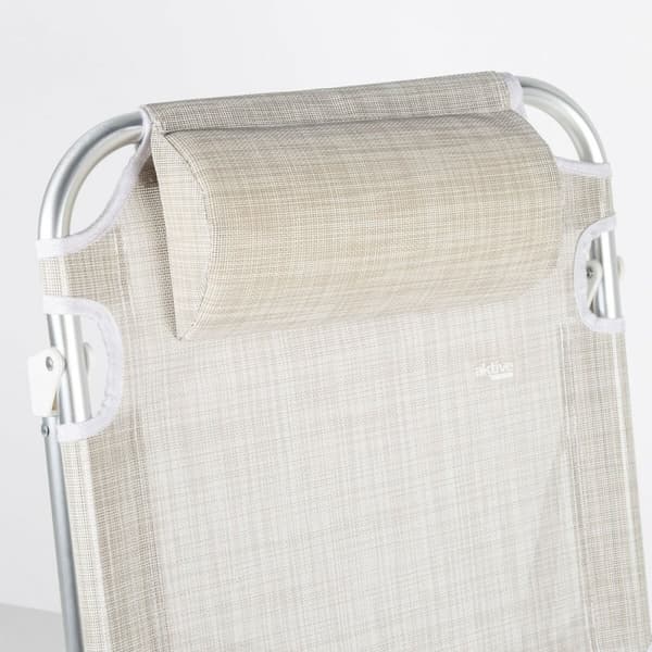 Folding Chair Aktive Ibiza 48 x 90 x 60 cm (2 osaa)