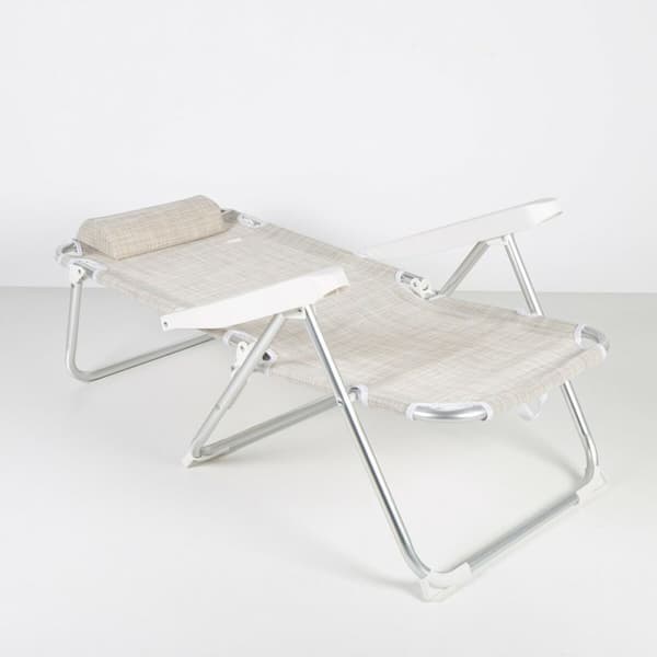 Folding Chair Aktive Ibiza 48 x 90 x 60 cm (2 osaa)