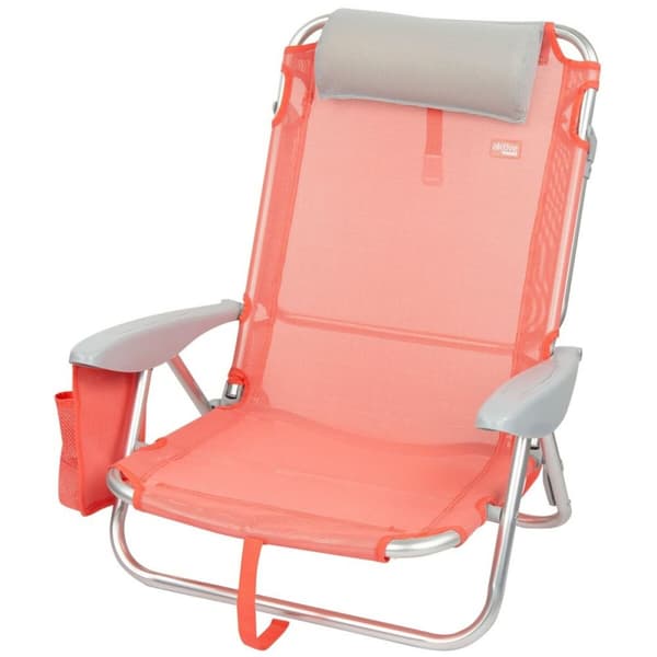 Pääntuellinen kokoontaitettava tuoli Aktive Flamingo Koralli 51 x 76 x 45 cm (2 osaa)