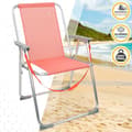 Miniatyrbild 3 av 5: Hopfällbar Stol Aktive Flamingo Korall 44 x 76 x 45 cm (4 antal)