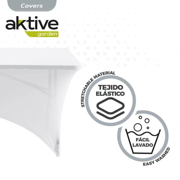 Beskyttende case Aktive Hvid 122 x 76 x 61 cm Bord Tilbehør Køretøjer Vej (6 enheder)