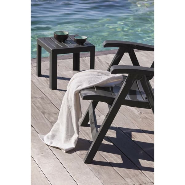 Sofabord Grosfillex Antracit Harpiks Plastik 40 x 40 x 35 cm