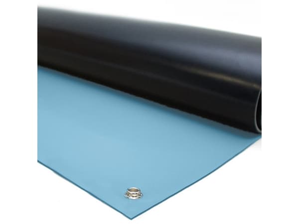 ESD-bordsmatta blå 1500x800 mm