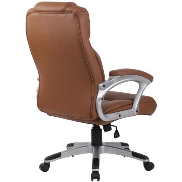 XL Texas V2 kontorsstol - CLP - konstläder - Ljusbrun - Ergonomisk - Svängbar - 180 kg
