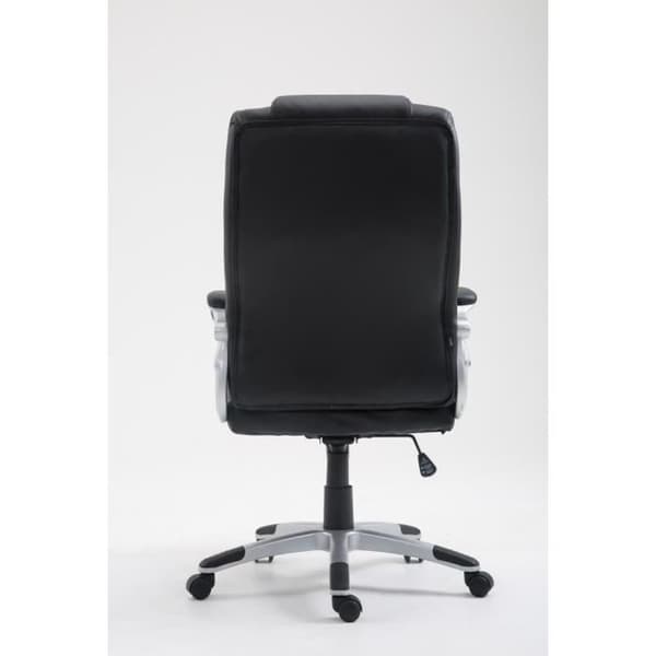 XL Texas V2 Kontorsstol konstläder - CLP - Svart - Samtida - Design - På hjul