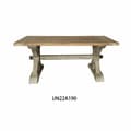 Miniatyrbild 6 av 6: Matsalsbord DKD Home Decor 180 x 80 x 76 cm Gran Naturell Trä