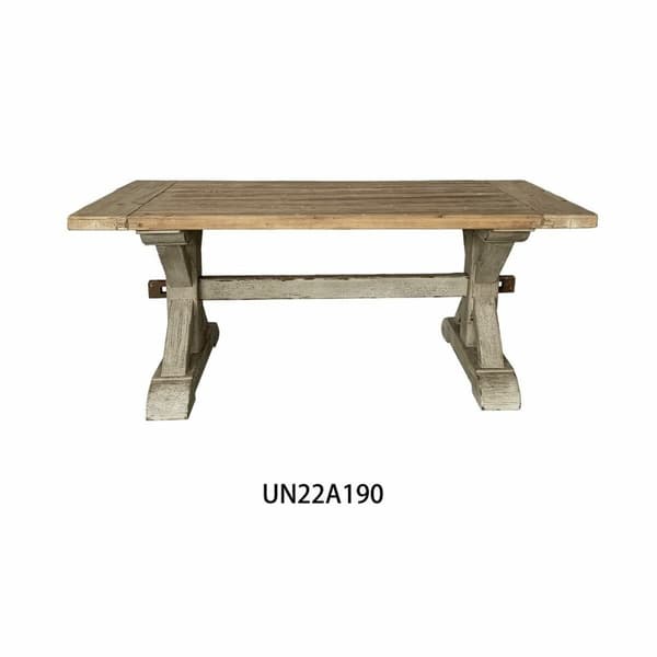 Matsalsbord DKD Home Decor 180 x 80 x 76 cm Gran Naturell Trä