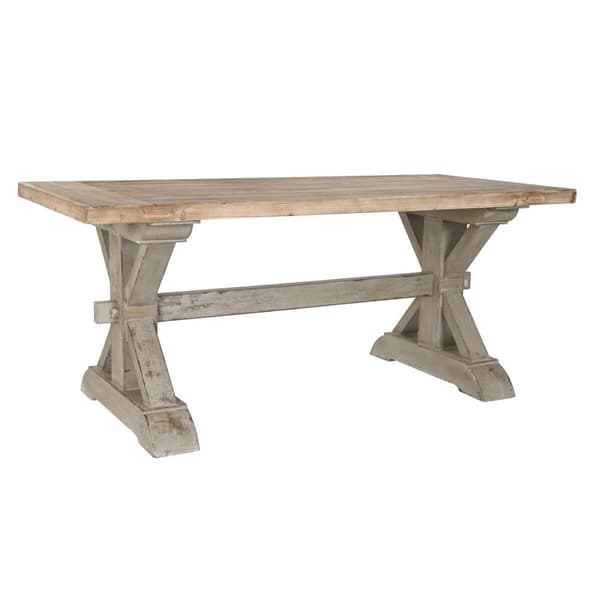 Matsalsbord DKD Home Decor 180 x 80 x 76 cm Gran Naturell Trä