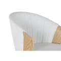 Miniatyrbild 5 av 6: Matsalsstol Home ESPRIT Vit Polyester Trä 60 x 57,5 x 79 cm