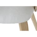 Miniatyrbild 6 av 6: Matsalsstol Home ESPRIT Vit Polyester Trä 60 x 57,5 x 79 cm