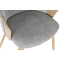 Miniatyrbilde 4 av 6: Middagsstol Home ESPRIT Grå Polyester Tre 60 x 57,5 x 79 cm
