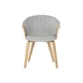 Miniatyrbilde 2 av 6: Middagsstol Home ESPRIT Grå Polyester Tre 60 x 57,5 x 79 cm