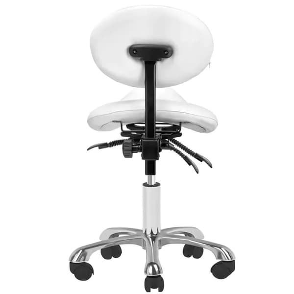 Activeshop Kosmetik sadelstol Giovanni 1025, hvid