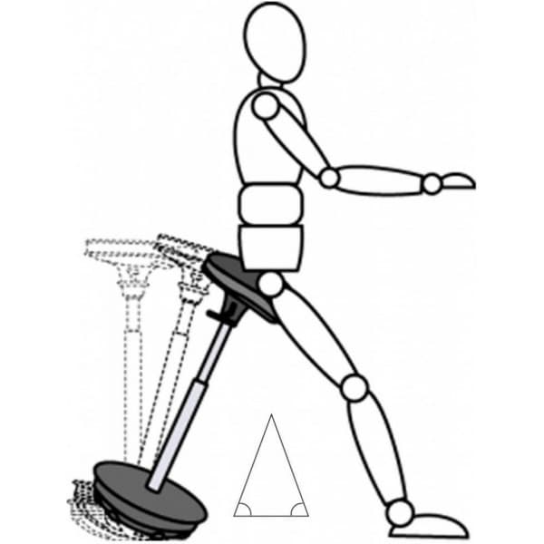 Focal Upright Pivot -aktiivituoli, musta