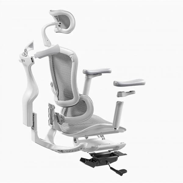 Sihoo Doro C300 -ergonomisk kontorsstol, vit