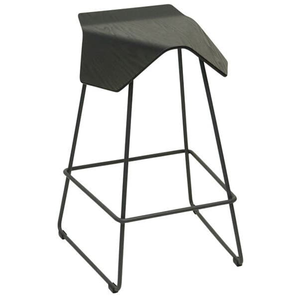 myKolme design ILOA Bar -barstol, svart