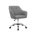 Pikkukuva 1 / 8: Rootz-toimistotuoli - Harmaa pöytätuoli - Kääntötuoli - Ergonominen muotoilu - 65cm x 69cm x (83-93)cm