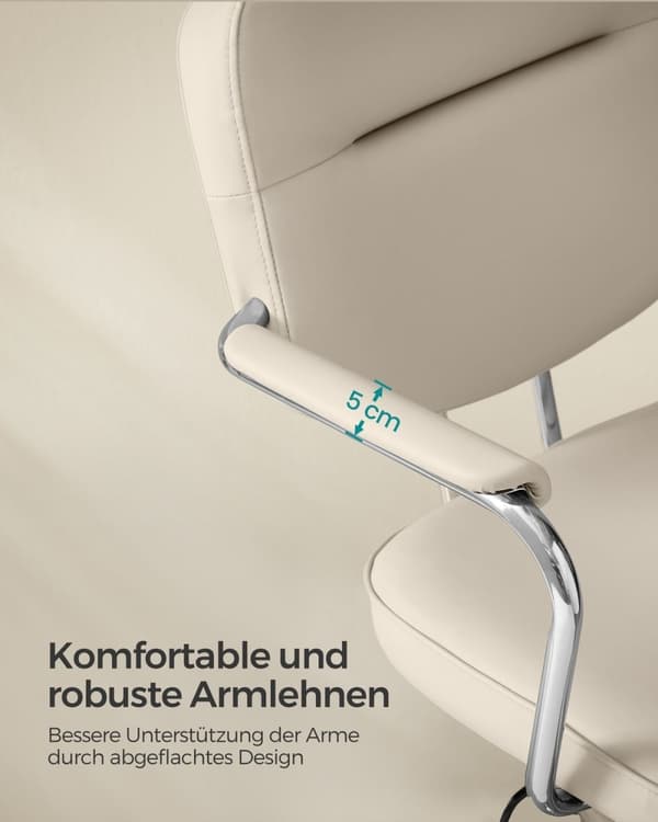 Rootz kontorsstol - Skrivbordsstol - Vridstol - Bekväm sittplats - 60cm x 60cm x (87-97)cm - PU-skumstål - 43-53cm Sitthöjd