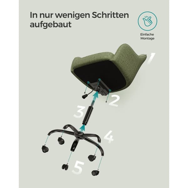 Rootz drejestol - Gaming stol - Rullende lænestol - Komfortabel siddeplads - 69cm x 65cm x 83-93cm