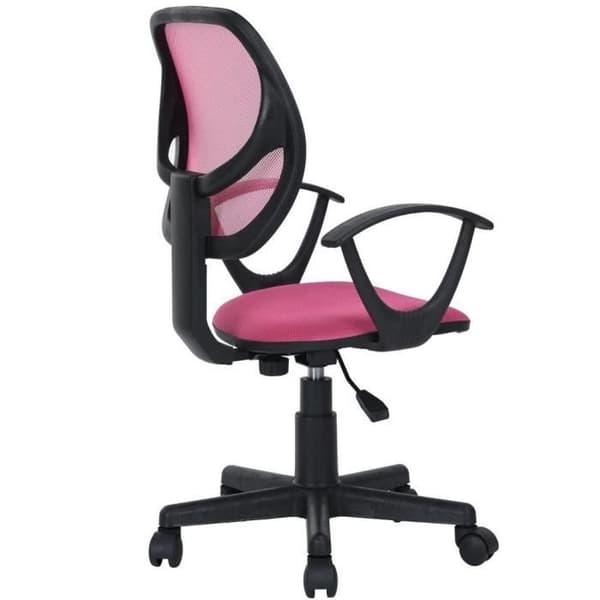 Bakaji Swivel Office Stol i tyg och plast