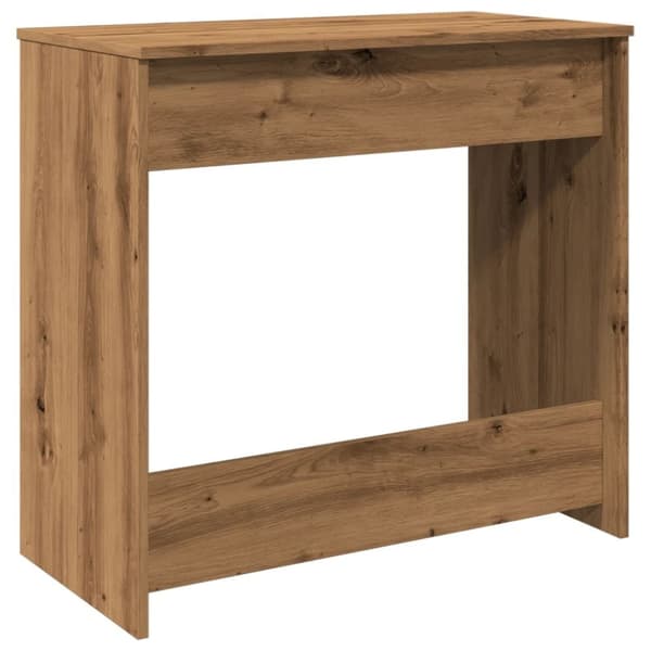 vidaXL skrivebord 80x40x75 cm konstrueret træ kunsteg