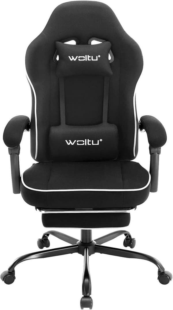 Rootz Gaming Chair - Kontorstol - Racerstol med høj ryg - Mesh Cover - SGS Testet - 63,5 cm x (117,5-125,5) x 60 cm