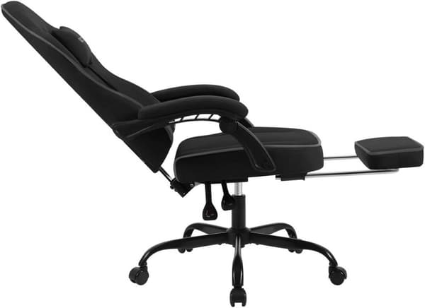 Rootz Gaming Chair - Kontorstol - Skrivebordsstol - Højrygget drejestol - Ergonomisk design - 63,5 cm x 117,5-125,5 cm x 60 cm