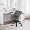 Pikkukuva 4 / 8: Rootz Ergonominen toimistotuoli - Velvet pöytätuoli - Kääntyvä tuoli - High Density Foam - Säädettävä korkeus - 58cm x (77-85cm) x 60,5cm