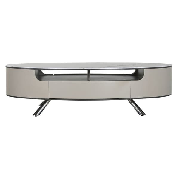 Senterbord Home ESPRIT Hvit Beige 140 x 75 x 40 cm