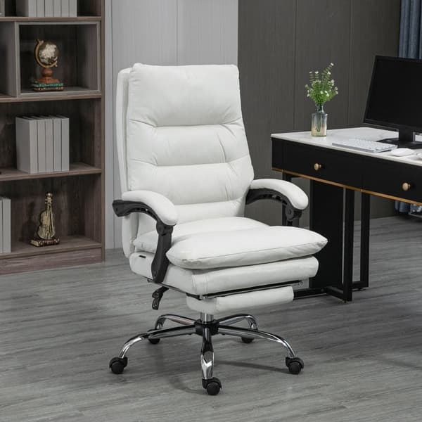 Rootz Massage Kontorstol - Drejestol - Executive Chair - Lændevarme - 65cm x 72cm x 109-117cm