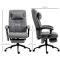 Miniatyrbillede 3 af 10: Rootz Massage Kontorstol - Ergonomisk stol - 155° tilbagelænet - Lændevarme - 66cm x 76cm x 112-120cm