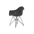 Miniatyrbillede 3 af 7: Stol med armlæn DKD Home Decor Mørkegrå Metal 64 x 59 x 84 cm