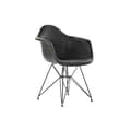 Miniatyrbillede 1 af 7: Stol med armlæn DKD Home Decor Mørkegrå Metal 64 x 59 x 84 cm