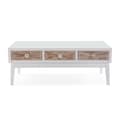 Miniatyrbillede 4 af 5: Sofabord Versa Sira Fyrretræ Træ MDF 60 x 41 x 110 cm