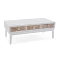 Miniatyrbillede 1 af 5: Sofabord Versa Sira Fyrretræ Træ MDF 60 x 41 x 110 cm