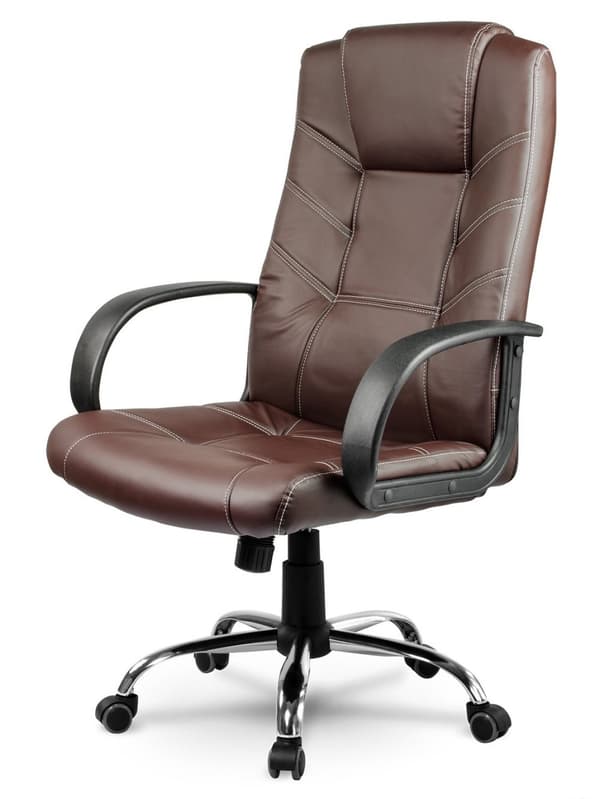 Sofotel EG-221 ruskea nahkainen toimistonojatuoli