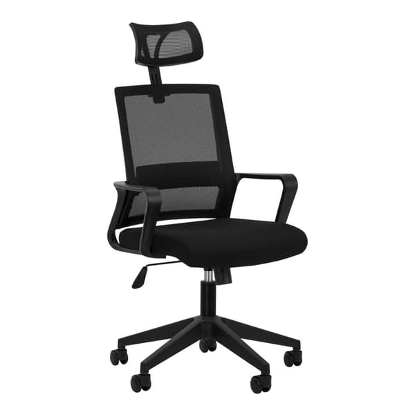 QS-05 kontorstol, sort