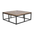Miniatyrbillede 1 af 4: Sofabord Home ESPRIT Træ Metal 120 x 120 x 45 cm