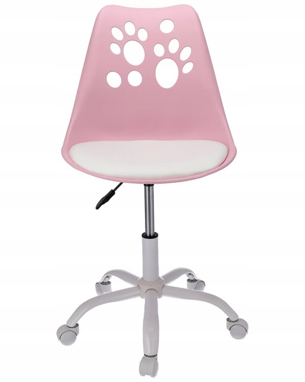 JOY stol, pink og hvid