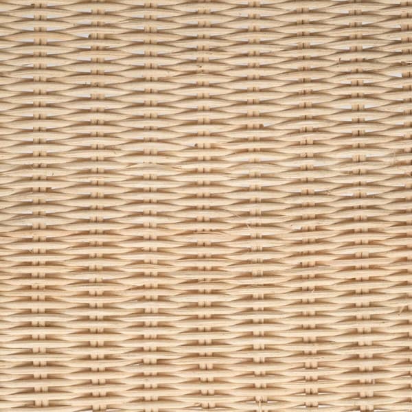 Matsalsstol Svart Naturell Rattan teakträ 59 x 58 x 76,5 cm