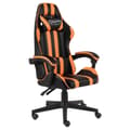 Miniatyrbild 1 av 2: Gamingstol svart och orange konstläder