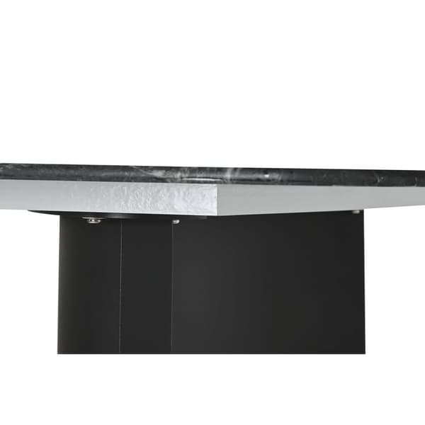 Matsalsbord Home ESPRIT Svart Grön Metall Härdat glas 200 x 100 x 76 cm